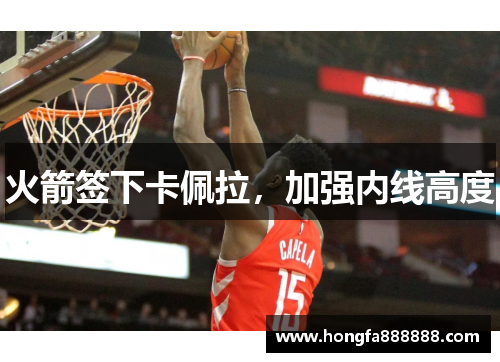 火箭签下卡佩拉，加强内线高度